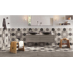 Ragno Rewind Vloer- en wandtegel hexagon 18x21cm 9.5mm R9 porcellanato Peltro SW24139