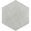 SAMPLE Jos. Dust vloer- en wandtegel - 17.5x20cm - hexagon - R10 - mat ice (wit) SW1170699