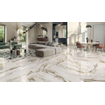 Abk imoker Signoria Vloer- en wandtegel - 60x120cm - gerectificeerd - marmerlook - glans Calacatta Vena Oro (beige) SW856407
