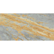 Abk imoker Signoria Vloer- en wandtegel - 60x120cm - gerectificeerd - marmerlook - glans grigio Siena (grijs) SW856418