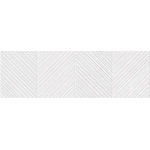 Colorker Premiere Wandtegel Decor - 31.6x100cm - 10.4mm - gerectificeerd - mat Aquila white (wit) SW957733