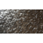 Dune Halley wandtegel - mozaïek - 30x30cm - 5mm - Gunmetal SW957749