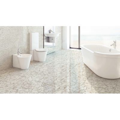 Cir Venezia Vloer- en wandtegel 60x60cm 10mm gerectificeerd R10 porcellanato Bianco