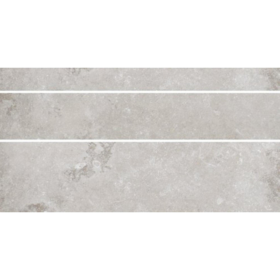 JOS. Reused Tegelstroken voor wand- en vloer 10mm gerectificeerd R10 porcellanato Light Grey