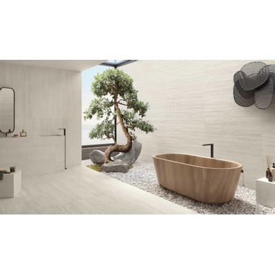 Vtwonen tegels Raw 100194 Vloertegel 600X1200 White 9,5mm Mat R10