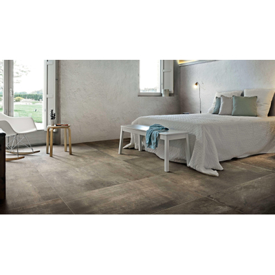 Douglas Jones Manor Tegelstroken voor wand 21x40cm 10mm gerectificeerd R10 porcellanato Brun