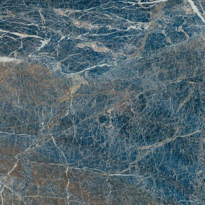 Douglas jones Moods Vloer- en wandtegel - 120X120 - Lap.9mm - gerectificeerd - Marmer - Blu Glans