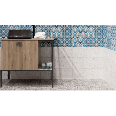 Jos. Venetie Vloer- en wandtegel 20x20cm 10mm vorstbestendig Bianco Mat