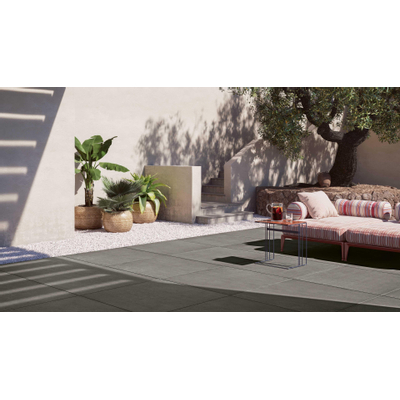 Serenissima Studio 50 Decortegel 100x100cm 8.5mm gerectificeerd R10 Peltro