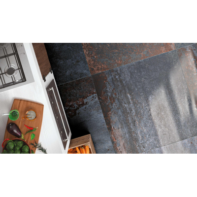 Serenissima Costruire Vloertegel 600X1200 Nero 10mm Mat Ret.R10