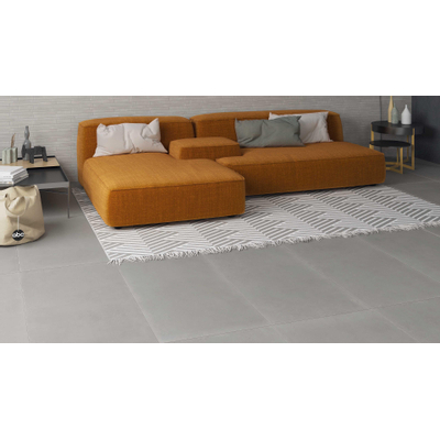 Rondine Concrete Vloer- en wandtegel 60x60cm 10mm gerectificeerd R10 porcellanato Light Grey