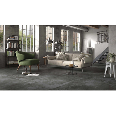 Porcelaingres Urban Decortegel 60x60cm 8mm gerectificeerd R10 porcellanato Anthracite