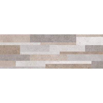Colorker Stown Decortegel 25x75cm 9.7mm witte scherf Multicolor