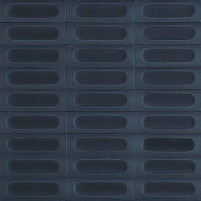 Vtwonen tegels Chop 100285 WAtegel Decor 050X150 Blu 10Mm Mat 3D Decor