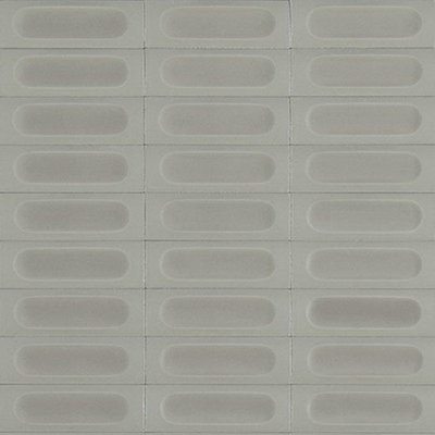 Vtwonen Chop Wandtegel - 5x15cm - 3D - mat azzurro