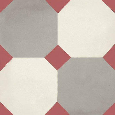 JOS. Hidro Decortegel 20x20cm 8.3mm porcellanato 8 Sided Berry