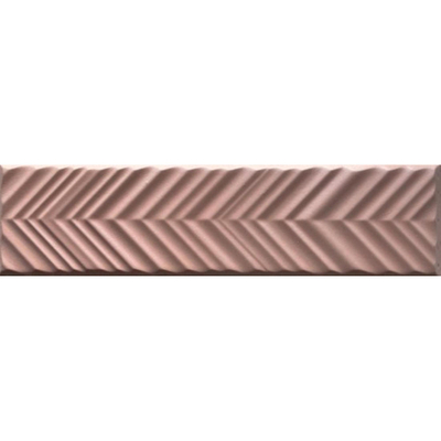 Jos. Dust wandtegel Decor - 5x20cm - Blush Mat Chevron