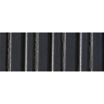 Ragno Glace Wandtegel - 7.5x20cm - decor - structuur - glans blu notte