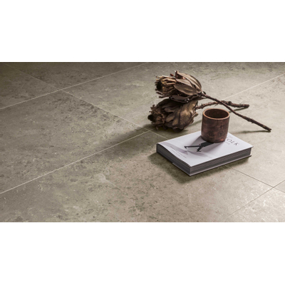 Serenissima Concreta vloer en wandtegel - 60x120cm - 9.5mm - rechthoek - R10 - gerectificeerd - Ecru mat