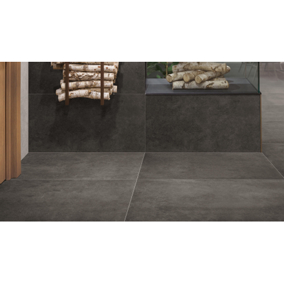 Cercom Square Vloertegel 600X600 Black 9,5Mm Mat Ret.R10