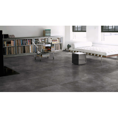 Marazzi Stream M0UX Vloertegel 300X600 Anthracite 9,5mm Mat Ret.R9