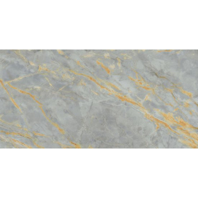 Abk imoker Signoria Vloer- en wandtegel - 60x120cm - gerectificeerd - marmerlook - glans grigio Siena (grijs)