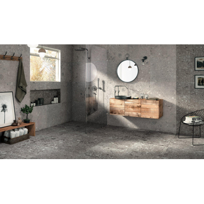 Vtwonen Composite 100305 Vloertegel 800X800 Dark Grey 9mm Mat Ret.R10