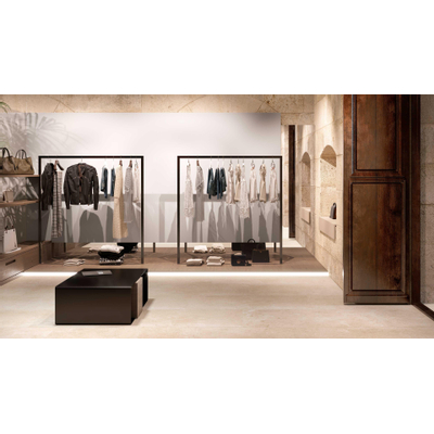 Marazzi Mystone limestone M9HA Vloertegel 1200X1200 Ivory 6mm Mat Ret.R10