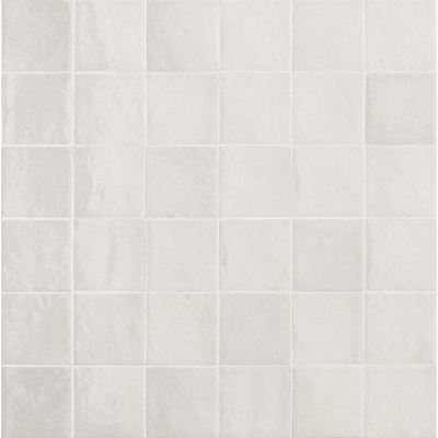 Ragno Melange Wandtegel 100X100 Bianco 10mm Glans
