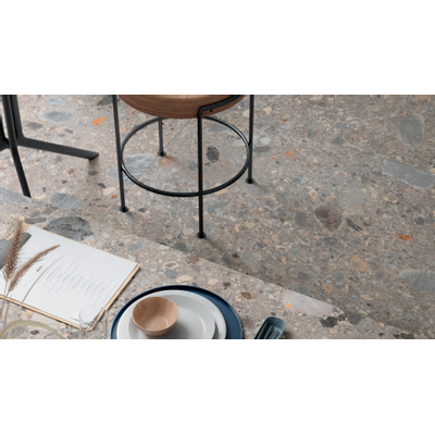 Vtwonen tegels Composite 246604 Vloertegel 600X600 Multicolor 9mm Mat Ret.R10