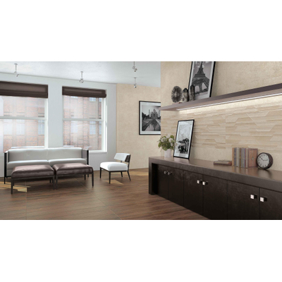 Colorker Neolith Decortegel 32x100cm 9.7mm gerectificeerd witte scherf Caramel