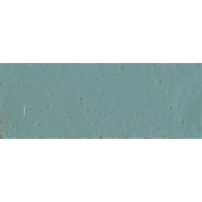 Ragno Glace Wandtegel - 7.5x20cm - glans turchese