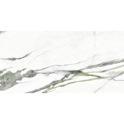 Douglas jones Moods Vloer- en wandtegel - 60X120 - Lap.9mm - gerectificeerd - Marmer - Green Glans