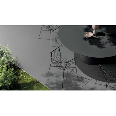 Douglas jones Moods Vloer- en wandtegel - 120X120 - 9mm - gerectificeerd - Uni - Antracite Mat