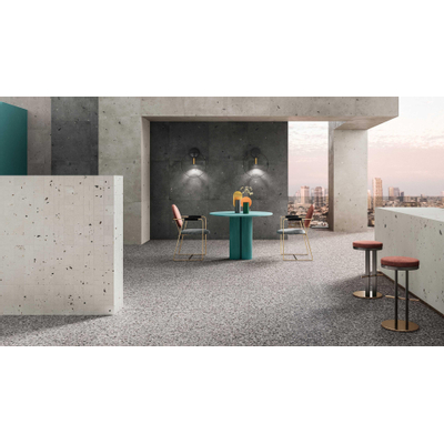 vtwonen Terrazzo Vloer- en wandtegel 60x60cm Gerectificeerd Mat Smoke Flakes