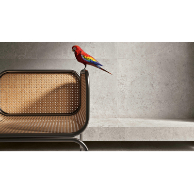 Serenissima Concreta vloer en wandtegel - 60x120cm - 9.5mm - rechthoek - R10 - gerectificeerd - Avorio mat