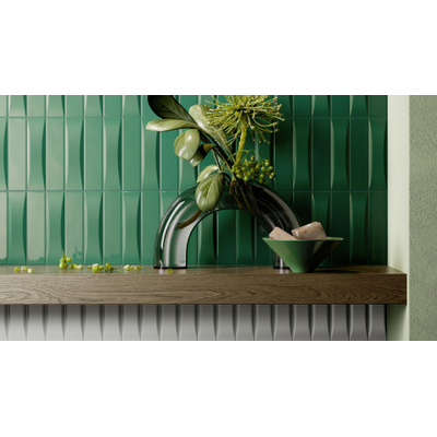 Jos. Dust wandtegel Decor - 5x20cm - Ice Glans Dune