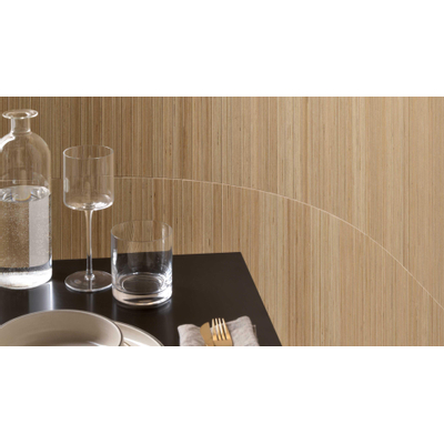 Douglas Jones Textures Vloer- en wandtegel 30x120cm 10mm gerectificeerd R10 porcellanato Beige