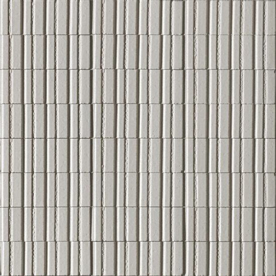 Ragno Glace Wandtegel - 7.5x20cm - decor -structuur - glans bianco