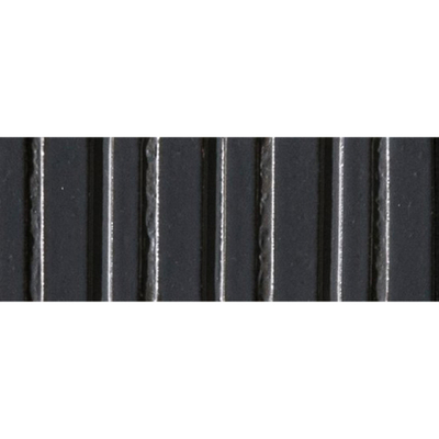 Ragno Glace Wandtegel - 7.5x20cm - decor - structuur - glans blu notte