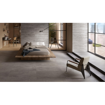 Vtwonen tegels Raw 100202 Vloertegel 600X600 Dark Grey 9,5mm Mat R10