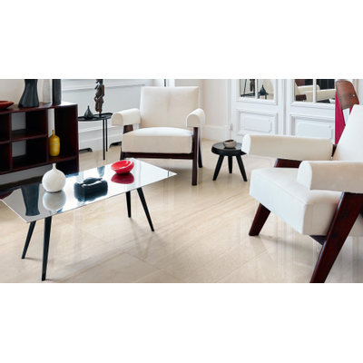 Marazzi Mystone travertino M9FV Vloertegel 600X1200 Navona 10,5mm Glans Ret.R10