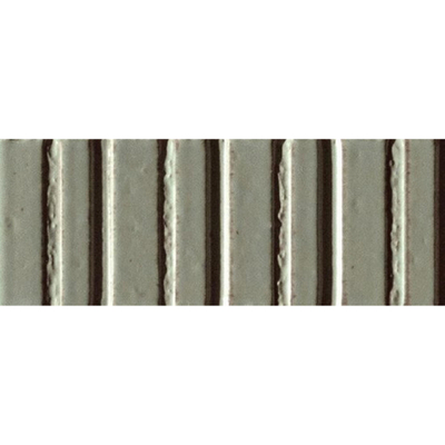 Ragno Glace Wandtegel - 7.5x20cm - decor - structuur - glans muschio