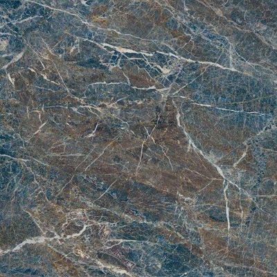 Douglas jones Moods Vloer- en wandtegel - 120X120 - Lap.9mm - gerectificeerd - Marmer - Blu Glans