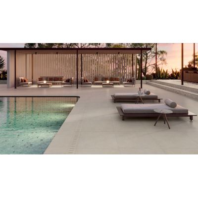 Douglas jones Moods Vloer- en wandtegel - 120X120 - 9mm - gerectificeerd - Uni Tortora Mat