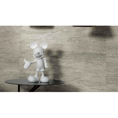 Serenissima Travertini Due Vloer- en wandtegel 60x60cm 9.5mm gerectificeerd R10 porcellanato mat greige (grijs)