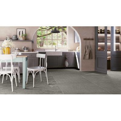 Serenissima Studio 50 Decortegel 100x100cm 8.5mm gerectificeerd R10 Peltro