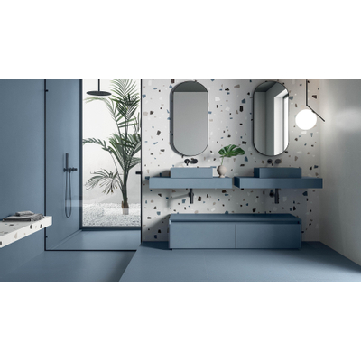 Douglas jones Moods Vloer- en wandtegel - 80X80 - 9mm - gerectificeerd - Uni - Cielo Mat