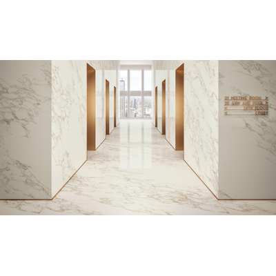 Italgraniti Marble Experience Vloer- en wandtegel 80x80cm 9.5mm gerectificeerd porcellanato Calacatta