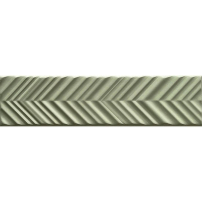 Jos. Dust wandtegel Decor - 5x20cm - Sage Mat Chevron